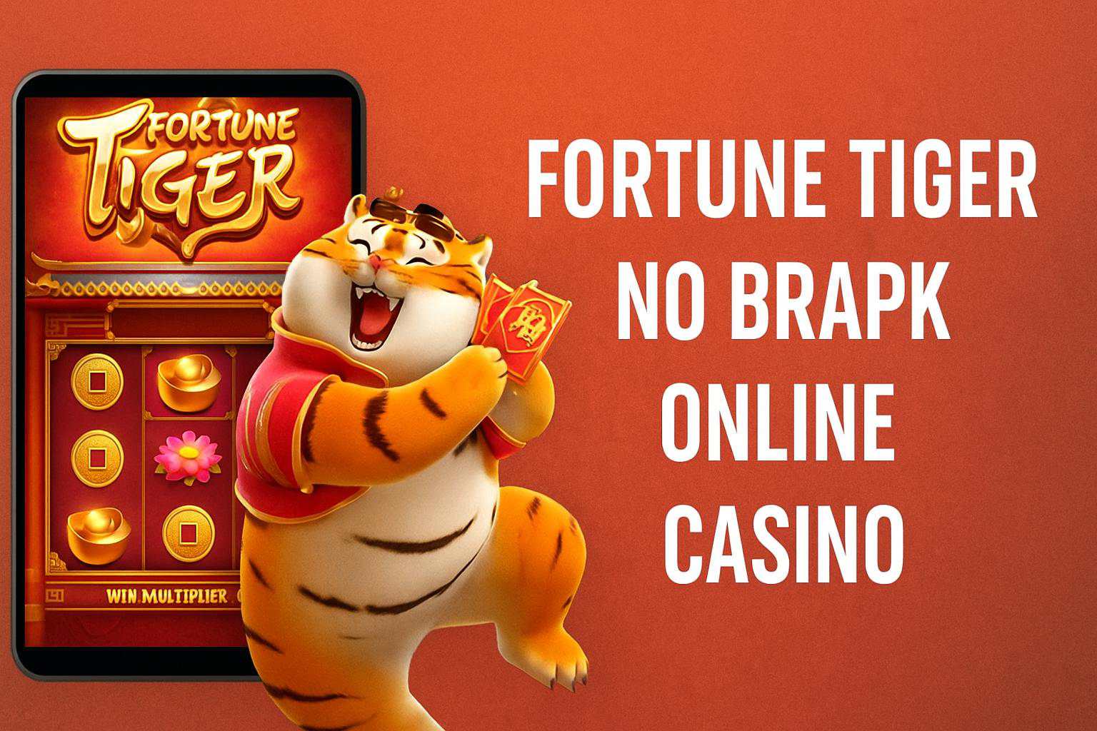 Fortune Tiger é um jogo imperdível no BRAPK Casino