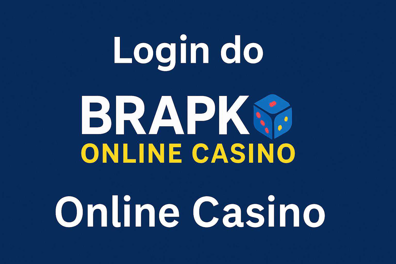 Login no Cassino BRAPK