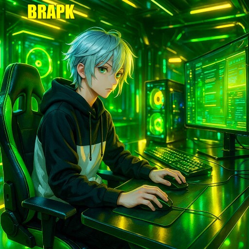 Imagem promocional da BRAPK destacando jogos de slots e cassino em alta definição